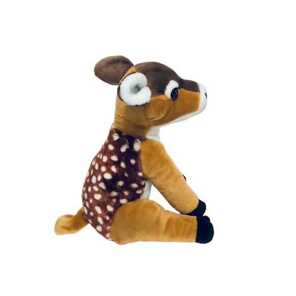 Wild Republic Spotted Fawn Baby Deer 12" Plush Toy - Picture 5 of 8